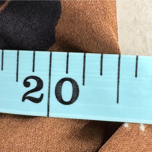 NWT Ann Taylor Floral Boatneck Column Midi Dress Black Copper Brown Women's 18 - Picture 14 of 15